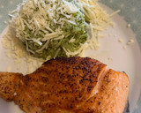 Foto del paso 4 de la receta: Salmón con puré de brócoli 🥦