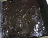 Foto langkah ke 4 dari resep Fudgy Brownies Triple Chocolate.