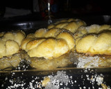 Foto del paso 9 de la receta: 𝑹𝒐𝒔𝒒𝒖𝒊𝒕𝒂 𝑻𝒓𝒆𝒏𝒛𝒂𝒅𝒂 𝑪𝒐𝒏 𝑴𝒂𝒏𝒕𝒆𝒄𝒂😋🥰