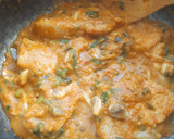 Foto del paso 7 de la receta: 👩🏼‍🍳🔪 Cerdo de hongos y verdeo con puré de papas 🥔