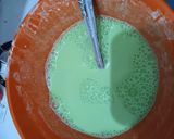 Foto langkah ke 4 dari resep Talam ubi ungu lapis pandan.