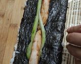 Foto del paso 4 de la receta: Uramaki de pollo teriyaki y maki de surimi sushi