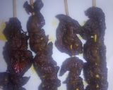 A picture of step 5 of Suya meat.