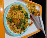 A picture of step 5 of Dry Murmura Bhel.
