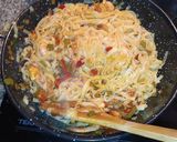 Foto del paso 6 de la receta: Fideos de arroz con almejas y gambas