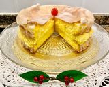 Foto del paso 11 de la receta Pastel de yemas relleno con crema pastelera