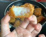 Hình bước làm 3 của món Phi-lê cá chiên xù