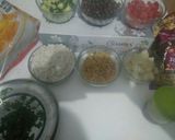 A picture of step 1 of Jhal muri.