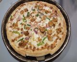A picture of step 10 of Children's Favourite Chicken Pizza.