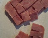 Foto del paso 3 de la receta: Huevos con jamón, para el desayuno