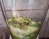 Foto langkah ke 2 dari resep 234. Two Tone Detox Juice.