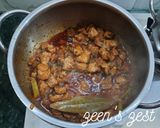 A picture of step 3 of Soya Chunks Pulao.