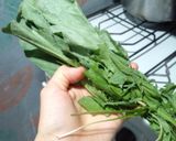 Foto del paso 1 de la receta: Sopa de kéfir y hojas silvestres