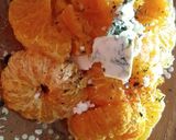 Foto del paso 1 de la receta: Ensalada de mandarina y queso azul 🍊
