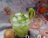 A picture of step 3 of Kiwi Mocktail.