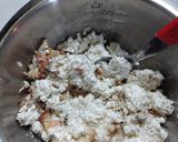 Foto del paso 5 de la receta: Saquitos de cangrejo y ricota en salsa de langostinos y albahaca