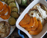 Foto del paso 3 de la receta: Gratén de berenjena blanca, calabaza y calabacín al orégano