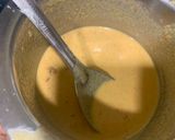A picture of step 2 of Besan ka chilla.
