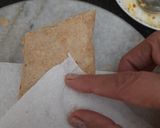 A picture of step 5 of Paneer Roll.