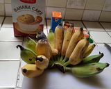 รูปขั้นตอนการทำที่ 1 ของ เค้กกล้วยน้ำว้า