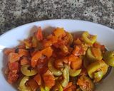 صورة لخطوة 1 من وصفة عجة بيض بالخضار والمرتديلا 😋😋🌺🌺