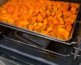 A picture of step 1 of ‘Cheesy’ Vegan Squash Risotto.