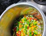 A picture of step 2 of Mixed Vegetable Daliya.