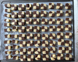 A picture of step 10 of Checkerboard Sablé (Shortbread) Cookies.