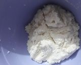 A picture of step 2 of Colourful Suji sandvich.