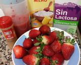 Foto del paso 1 de la receta: Natillas caseras de fresas naturales