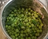 A picture of step 1 of Peas kebab.