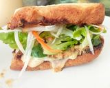 รูปขั้นตอนการทำที่ 5 ของ แซนวิชหน้าหมู Seasoned Ground Pork Toast Sandwich 🥪