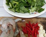 Foto langkah ke 1 dari resep Tumis Pokcoy Udang.
