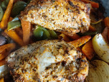 My roast chicken breast in Italian seasoning