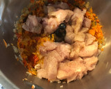 Foto del paso 3 de la receta: Arroz caldoso de pollo con verduras en Moulinex iCompanion