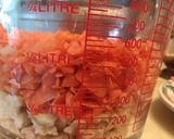 A picture of step 1 of Cheesey Veggie Soup from a Mix.