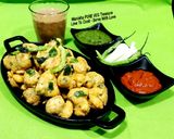 A picture of step 3 of Methi Pakore.