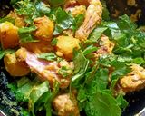 চিকেন দিয়ে আলু পালং এর ডালনা (chicken diye palak er dalna recipe in Bengali) রেসিপি ধাপ - 4 ছবি
