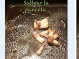 Lomo con batata salsa de yerba mate y tortas fritas