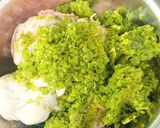 Hình bước làm 1 của món Chả cốm