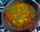 A picture of step 3 of Daal Dhokli.