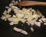 A picture of step 1 of Spicy rice one pan quick weeknight meal.