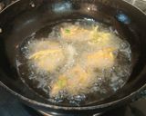 A picture of step 4 of Methi Pakoda..