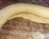 A picture of step 4 of Cinammon rolls #4weekschallenge.
