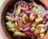 A picture of step 3 of Cucumber Onion chutney Salad.
