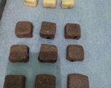 Foto langkah ke 5 dari resep Assorted Cubes Cookies (Eggless).