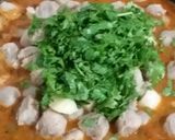 A picture of step 8 of Soya Chunks Curry.