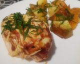 Foto del paso 5 de la receta: Pechuga rellena con jamón y muzzarella