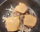 Une image de l'étape 2 de Burger Gourmand au cheddar.