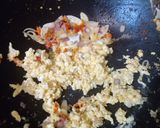 Foto langkah ke 3 dari resep Oncom tumis orek telor.
